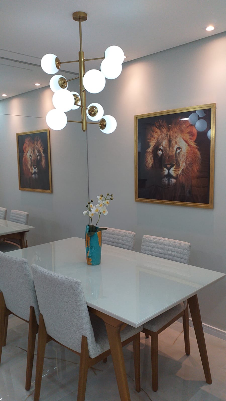Sala de jantar integrada