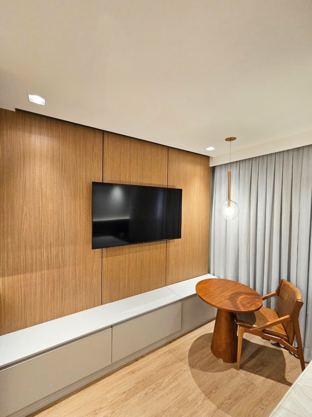 Sala elegante e funcional